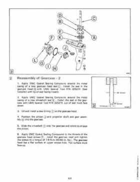 1983 Johnson/Evinrude 2 thru V-6 outboards Service Repair Manual P/N 393765, Page 411