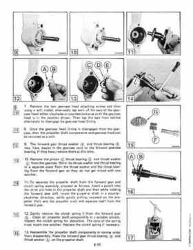 1983 Johnson/Evinrude 2 thru V-6 outboards Service Repair Manual P/N 393765, Page 416