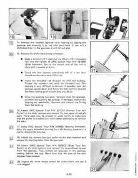 1983 Johnson/Evinrude 2 thru V-6 outboards Service Repair Manual P/N 393765, Page 435