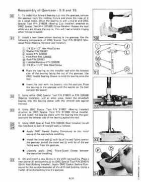 1983 Johnson/Evinrude 2 thru V-6 outboards Service Repair Manual P/N 393765, Page 437