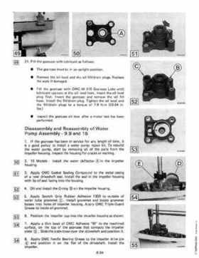 1983 Johnson/Evinrude 2 thru V-6 outboards Service Repair Manual P/N 393765, Page 440