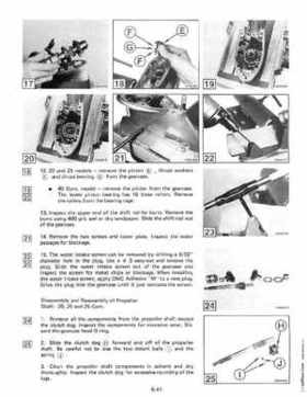 1983 Johnson/Evinrude 2 thru V-6 outboards Service Repair Manual P/N 393765, Page 447