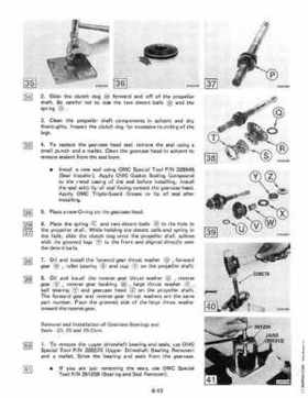 1983 Johnson/Evinrude 2 thru V-6 outboards Service Repair Manual P/N 393765, Page 449