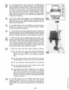 1983 Johnson/Evinrude 2 thru V-6 outboards Service Repair Manual P/N 393765, Page 451