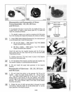 1983 Johnson/Evinrude 2 thru V-6 outboards Service Repair Manual P/N 393765, Page 452