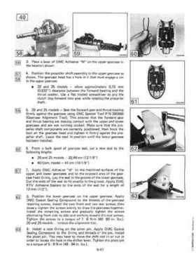 1983 Johnson/Evinrude 2 thru V-6 outboards Service Repair Manual P/N 393765, Page 453
