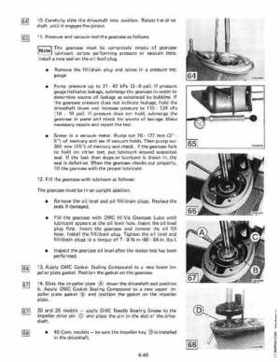 1983 Johnson/Evinrude 2 thru V-6 outboards Service Repair Manual P/N 393765, Page 454