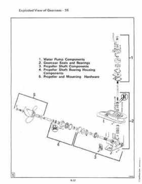 1983 Johnson/Evinrude 2 thru V-6 outboards Service Repair Manual P/N 393765, Page 458