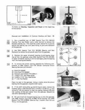 1983 Johnson/Evinrude 2 thru V-6 outboards Service Repair Manual P/N 393765, Page 461