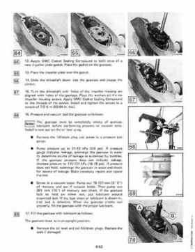 1983 Johnson/Evinrude 2 thru V-6 outboards Service Repair Manual P/N 393765, Page 468