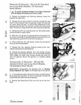 1983 Johnson/Evinrude 2 thru V-6 outboards Service Repair Manual P/N 393765, Page 473