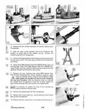 1983 Johnson/Evinrude 2 thru V-6 outboards Service Repair Manual P/N 393765, Page 474