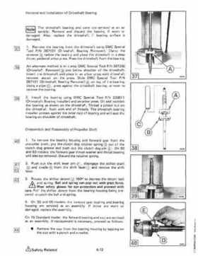 1983 Johnson/Evinrude 2 thru V-6 outboards Service Repair Manual P/N 393765, Page 478
