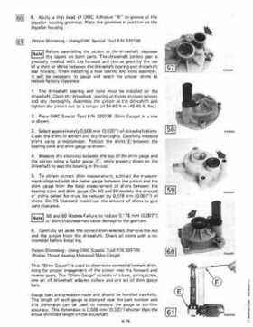 1983 Johnson/Evinrude 2 thru V-6 outboards Service Repair Manual P/N 393765, Page 481