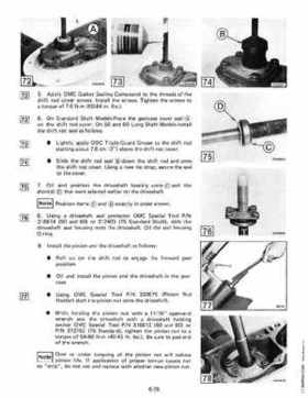 1983 Johnson/Evinrude 2 thru V-6 outboards Service Repair Manual P/N 393765, Page 484