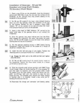 1983 Johnson/Evinrude 2 thru V-6 outboards Service Repair Manual P/N 393765, Page 487