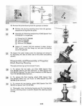 1983 Johnson/Evinrude 2 thru V-6 outboards Service Repair Manual P/N 393765, Page 494