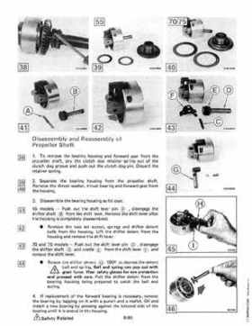 1983 Johnson/Evinrude 2 thru V-6 outboards Service Repair Manual P/N 393765, Page 496