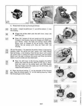 1983 Johnson/Evinrude 2 thru V-6 outboards Service Repair Manual P/N 393765, Page 497