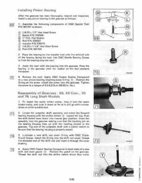 1983 Johnson/Evinrude 2 thru V-6 outboards Service Repair Manual P/N 393765, Page 501