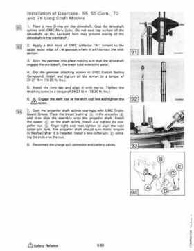 1983 Johnson/Evinrude 2 thru V-6 outboards Service Repair Manual P/N 393765, Page 505