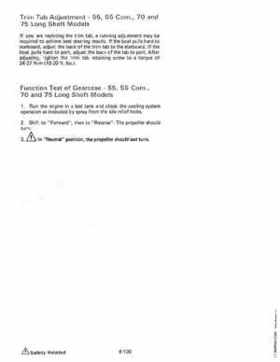 1983 Johnson/Evinrude 2 thru V-6 outboards Service Repair Manual P/N 393765, Page 506
