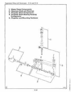 1983 Johnson/Evinrude 2 thru V-6 outboards Service Repair Manual P/N 393765, Page 508