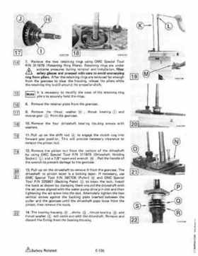 1983 Johnson/Evinrude 2 thru V-6 outboards Service Repair Manual P/N 393765, Page 511