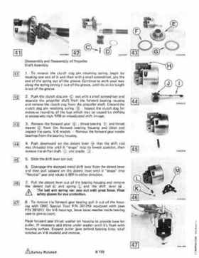1983 Johnson/Evinrude 2 thru V-6 outboards Service Repair Manual P/N 393765, Page 515