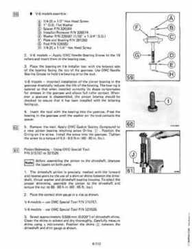 1983 Johnson/Evinrude 2 thru V-6 outboards Service Repair Manual P/N 393765, Page 518
