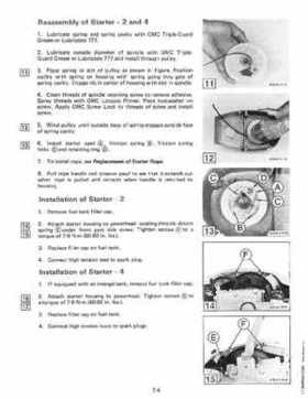 1983 Johnson/Evinrude 2 thru V-6 outboards Service Repair Manual P/N 393765, Page 529