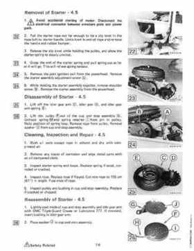 1983 Johnson/Evinrude 2 thru V-6 outboards Service Repair Manual P/N 393765, Page 531