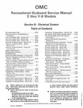 1983 Johnson/Evinrude 2 thru V-6 outboards Service Repair Manual P/N 393765, Page 551