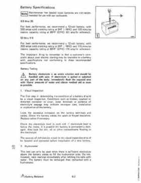 1983 Johnson/Evinrude 2 thru V-6 outboards Service Repair Manual P/N 393765, Page 552