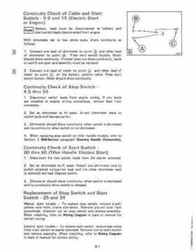 1983 Johnson/Evinrude 2 thru V-6 outboards Service Repair Manual P/N 393765, Page 557