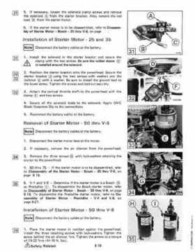 1983 Johnson/Evinrude 2 thru V-6 outboards Service Repair Manual P/N 393765, Page 568
