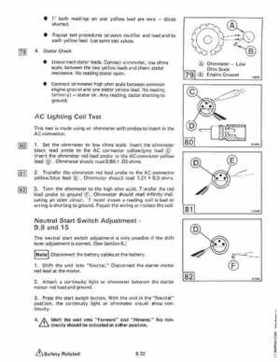 1983 Johnson/Evinrude 2 thru V-6 outboards Service Repair Manual P/N 393765, Page 582
