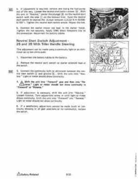 1983 Johnson/Evinrude 2 thru V-6 outboards Service Repair Manual P/N 393765, Page 583