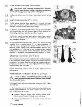 1983 Johnson/Evinrude 2 thru V-6 outboards Service Repair Manual P/N 393765, Page 612