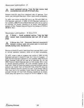 1984 Johnson Evinrude 2 thru V-6 Service Repair Manual P/N 394607, Page 43
