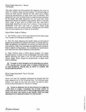 1984 Johnson Evinrude 2 thru V-6 Service Repair Manual P/N 394607, Page 70