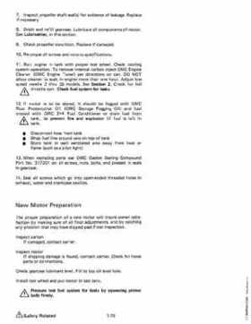 1984 Johnson Evinrude 2 thru V-6 Service Repair Manual P/N 394607, Page 78