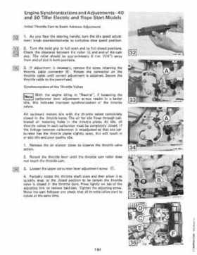 1984 Johnson Evinrude 2 thru V-6 Service Repair Manual P/N 394607, Page 84