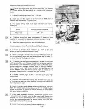 1984 Johnson Evinrude 2 thru V-6 Service Repair Manual P/N 394607, Page 85