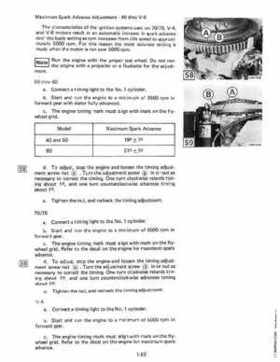 1984 Johnson Evinrude 2 thru V-6 Service Repair Manual P/N 394607, Page 92