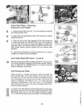1984 Johnson Evinrude 2 thru V-6 Service Repair Manual P/N 394607, Page 119