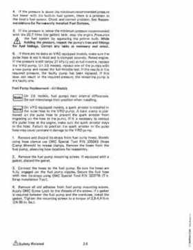 1984 Johnson Evinrude 2 thru V-6 Service Repair Manual P/N 394607, Page 122