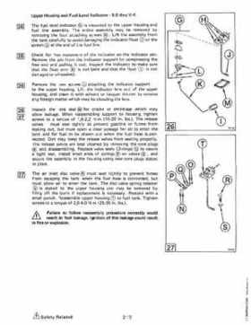 1984 Johnson Evinrude 2 thru V-6 Service Repair Manual P/N 394607, Page 127