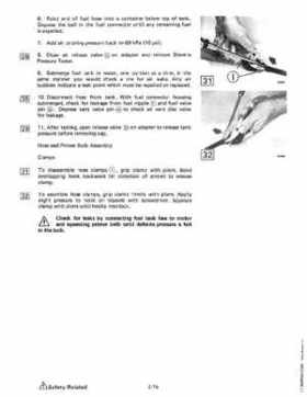 1984 Johnson Evinrude 2 thru V-6 Service Repair Manual P/N 394607, Page 129