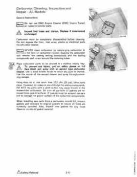1984 Johnson Evinrude 2 thru V-6 Service Repair Manual P/N 394607, Page 131